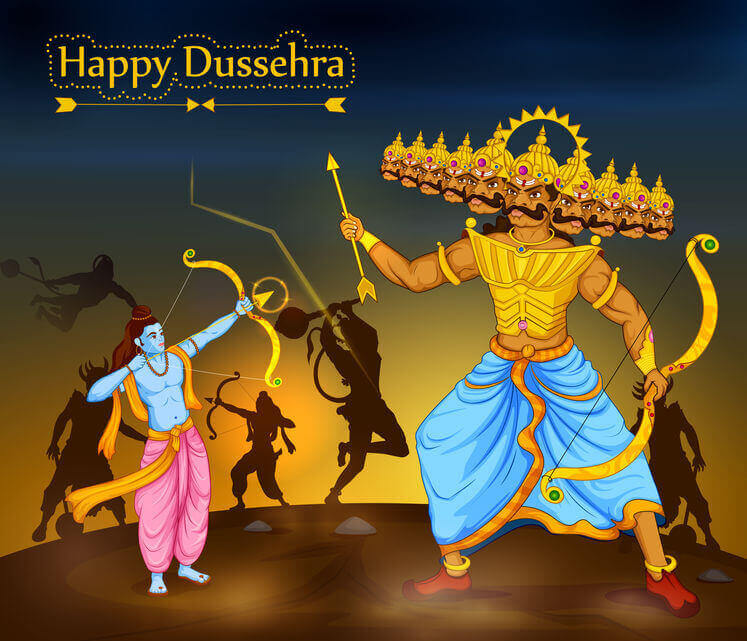 Happy Dussehra 2021 Wishes Best Messages, Quotes, Images, WhatsApp & Facebook Status 4