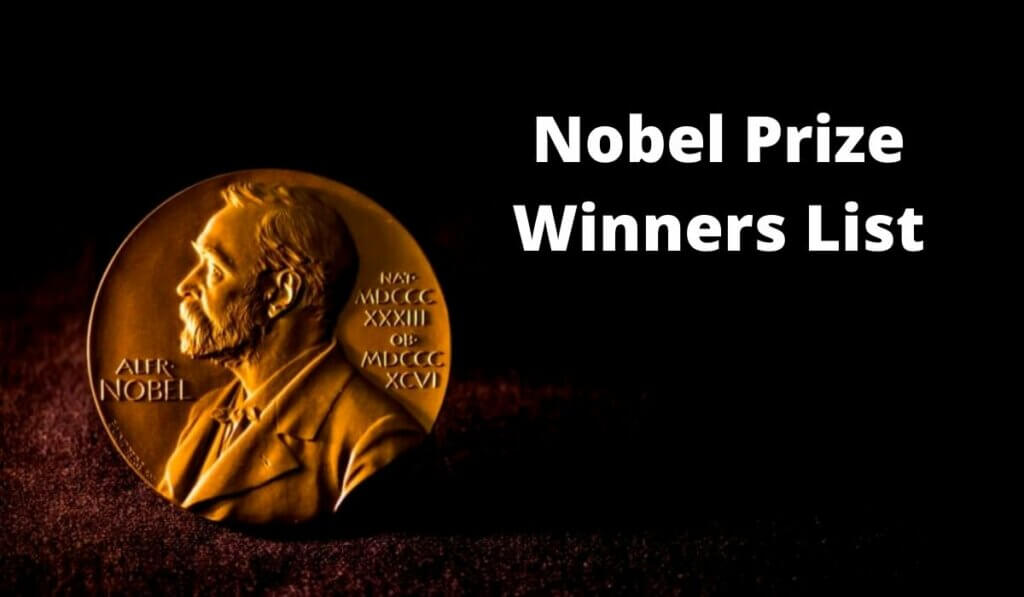 Nobel Prize Winners List 2021 Announced Check Full List on www.nobelprize.org
