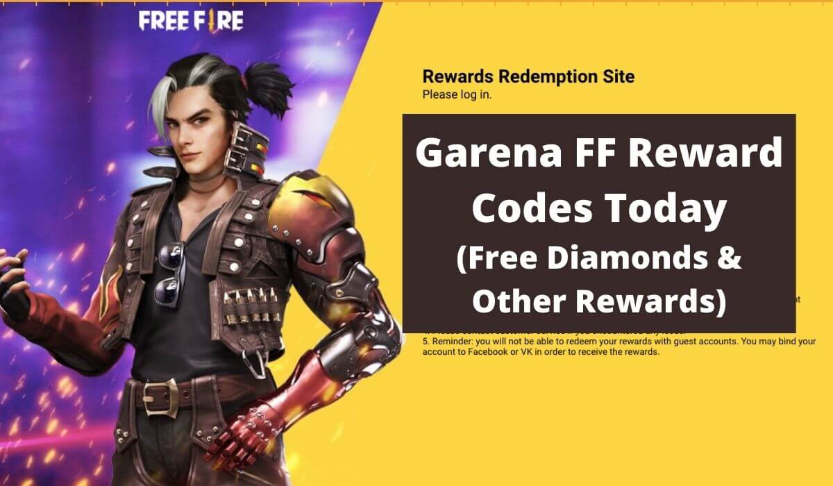 FF Rewards Code 7 November 2021 Garena Free Fire Redeem Codes