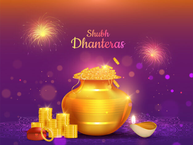 Happy Dhanteras 2021 Wishes Best Messages, Quotes, Images, WhatsApp & Facebook Status 8