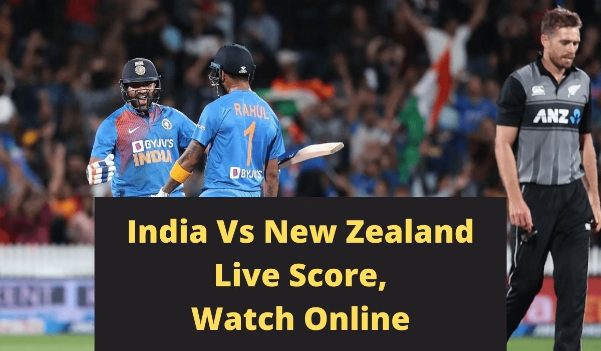 India vs New Zealand Live Score, T20 Series Jaipur Match Watch Online, Live Streaming