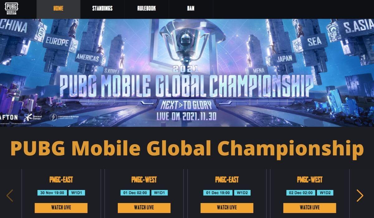PUBG Global Championship 2021 (Latest News) Participating Teams, Schedule and Prizepool