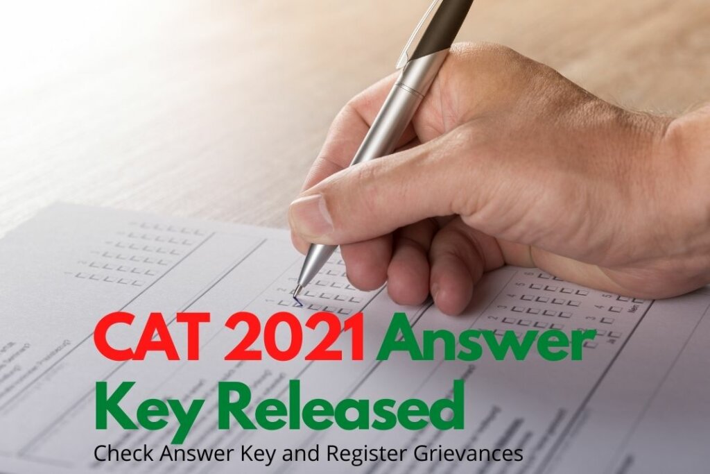 CAT Answer Key 2021