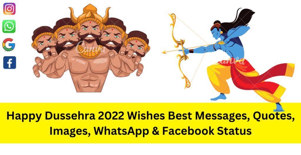 Happy Dussehra 2022 Wishes Best Messages, Quotes, Images, WhatsApp & Facebook Status