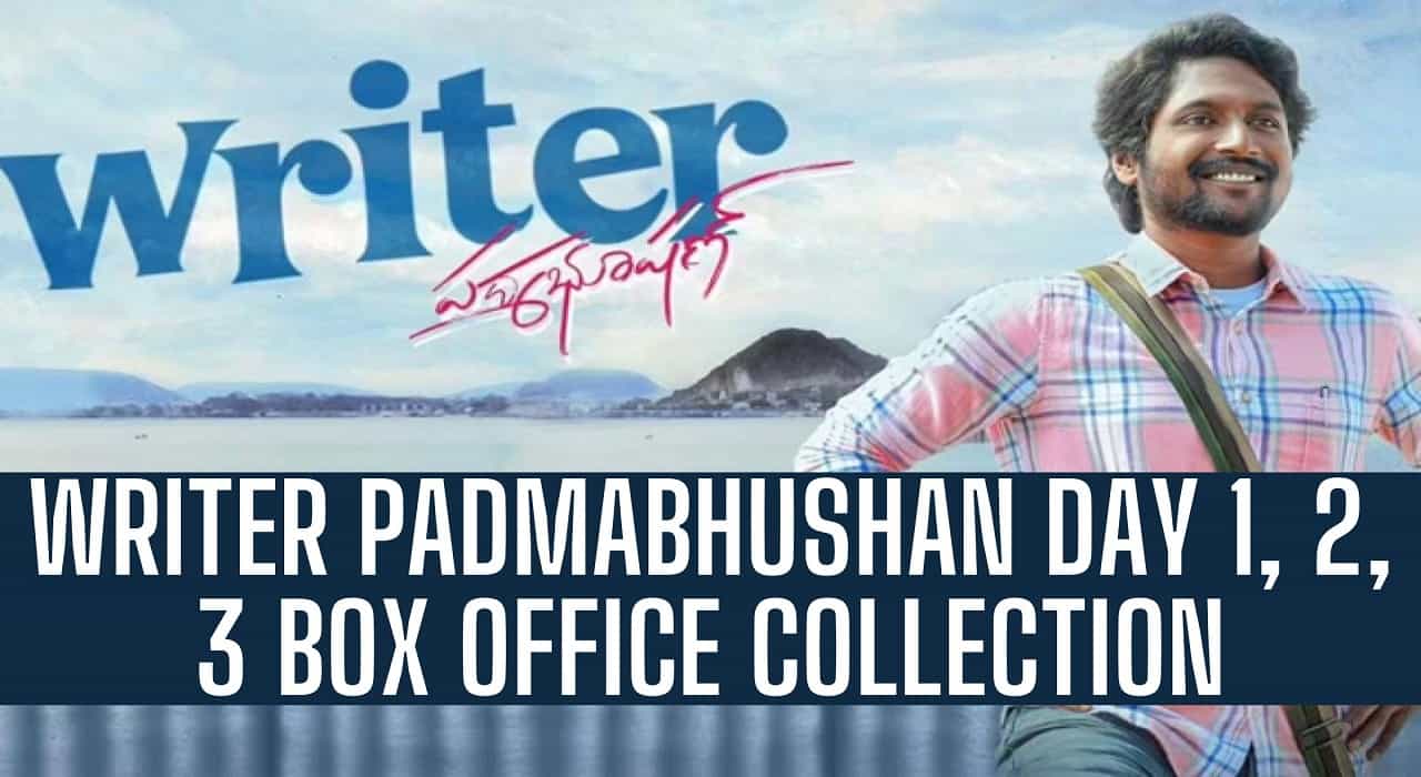 Writer Padmabhushan Day 1,2,3,4,5 Box Office Collection,OTT Release